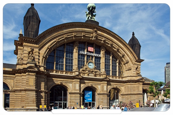 Alemanha - Estação Central - Frankfurt
