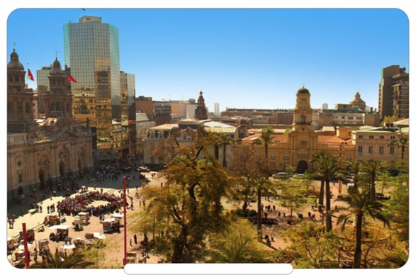 Chile - Plaza de Armas de Santiago
