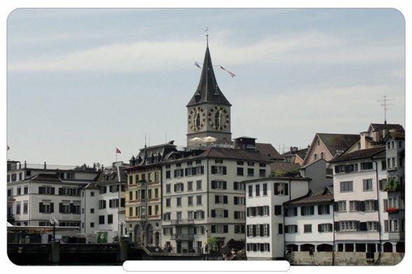 Suíça - Igreja de São Pedro - Zurique